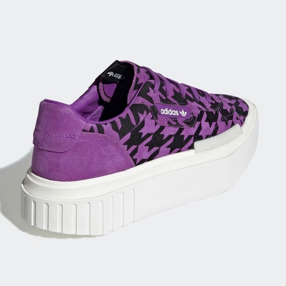 NWT ADIDAS Hypersleek Purple Houndstooth (G54057) - Picture 15 of 16